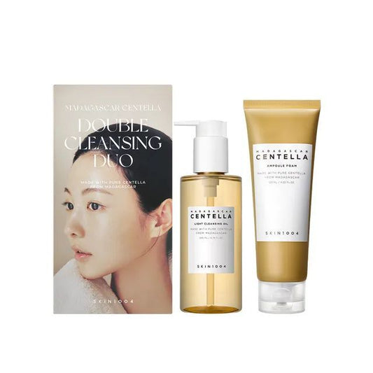Skin1004 Doble Limpieza Aceite y Espuma limpiadora Madagascar Centella